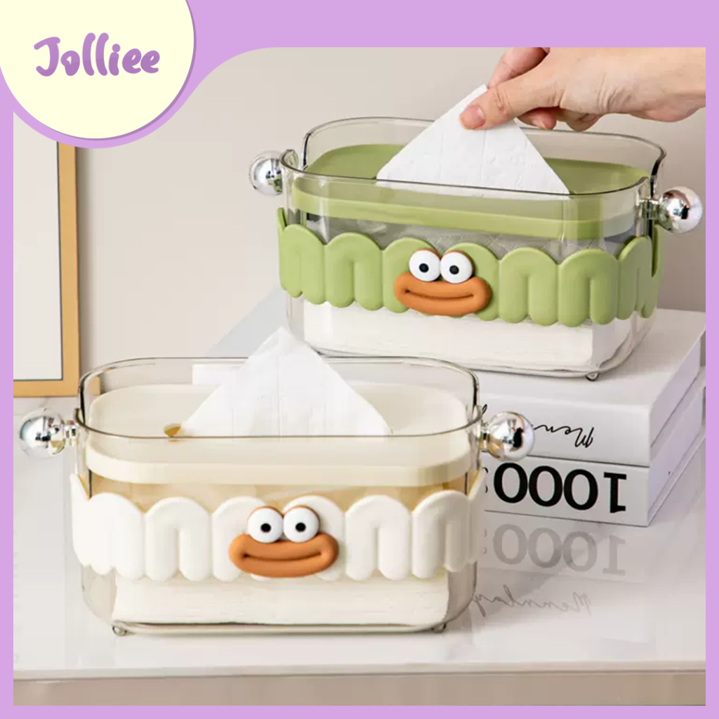 Tempat Tissue Bebek Dower Kotak Tisu Duck Hiasan Meja Tamu Dekorasi Ruang Tamu Cafe Lucu Unik Tissue