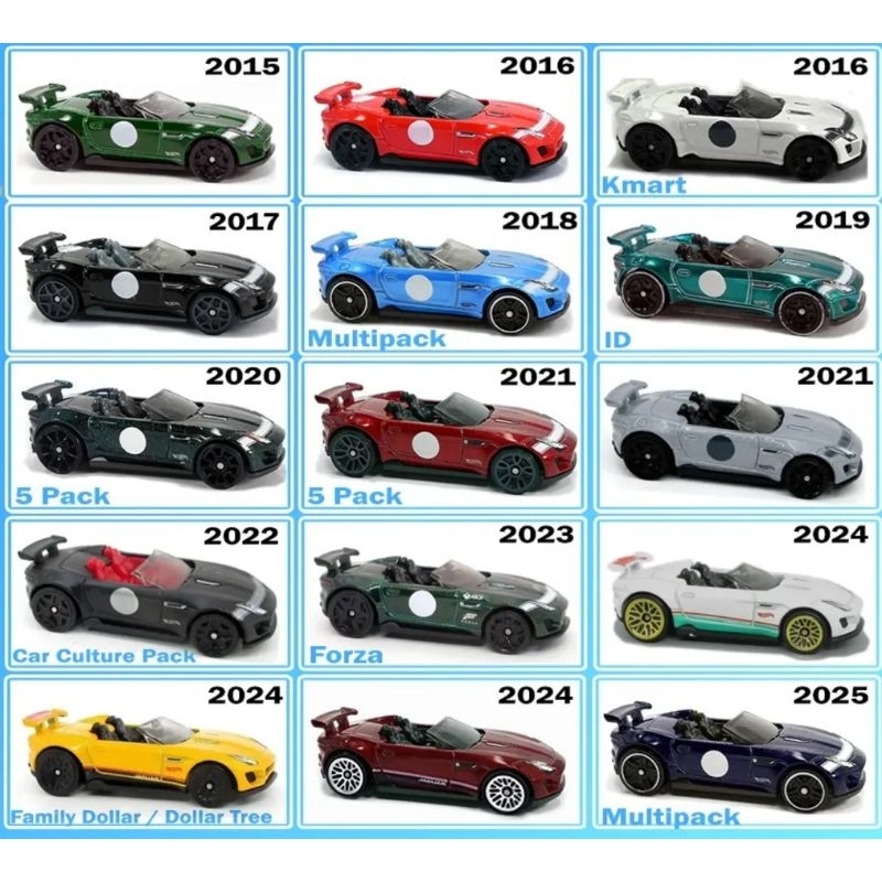 Hot Wheels '15 JAGUAR F-TYPE PROJECT 7