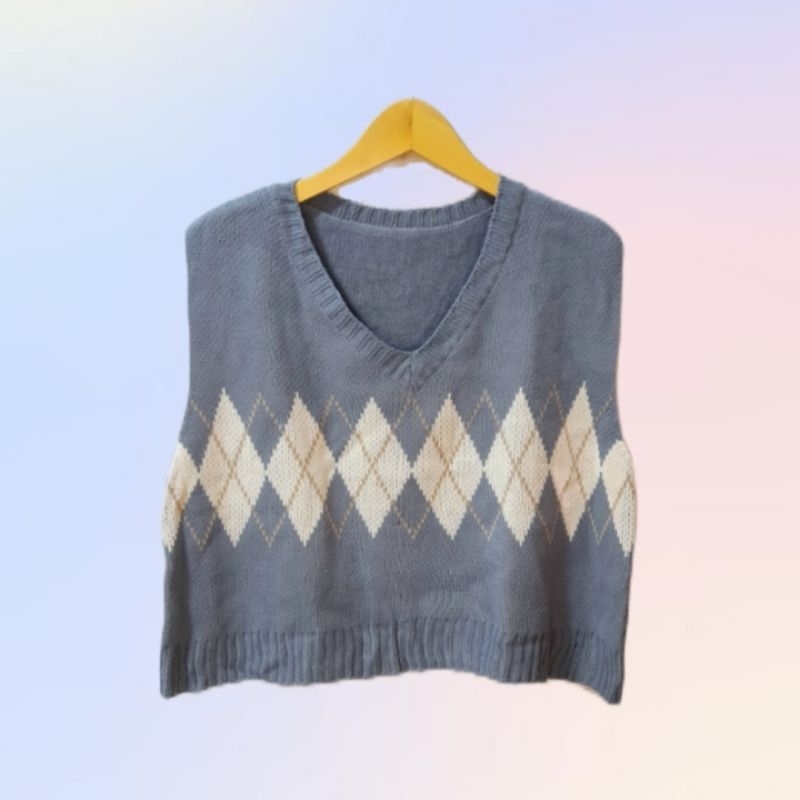 Argyle Vest