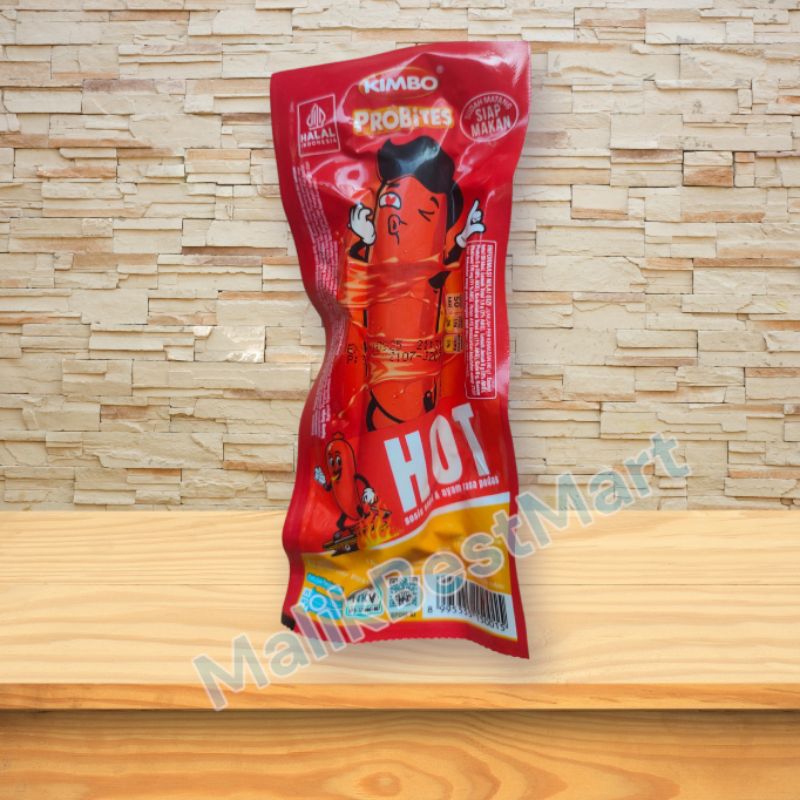 

KIMBO Probites Sosis Sapi & Ayam Hot 40 gr
