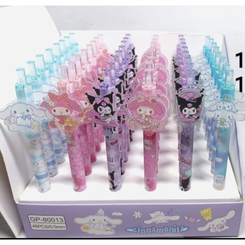 

(TERMURAH)Bulpen Sanrio bolpen gel Sanrio pulpen acrylic Sanrio bolpen lucu