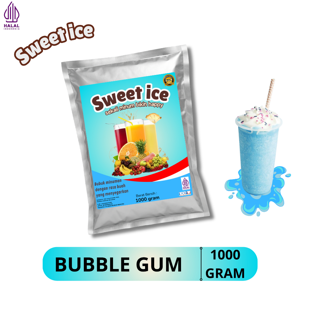 

Serbuk Minuman Powder Bubble Gum 1 KG