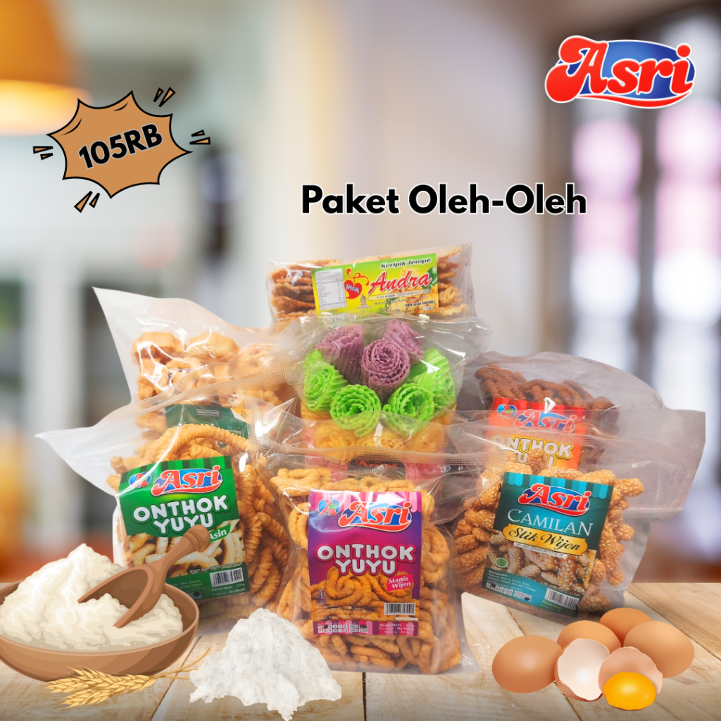 

Paket oleh-oleh asri harga 105ribu