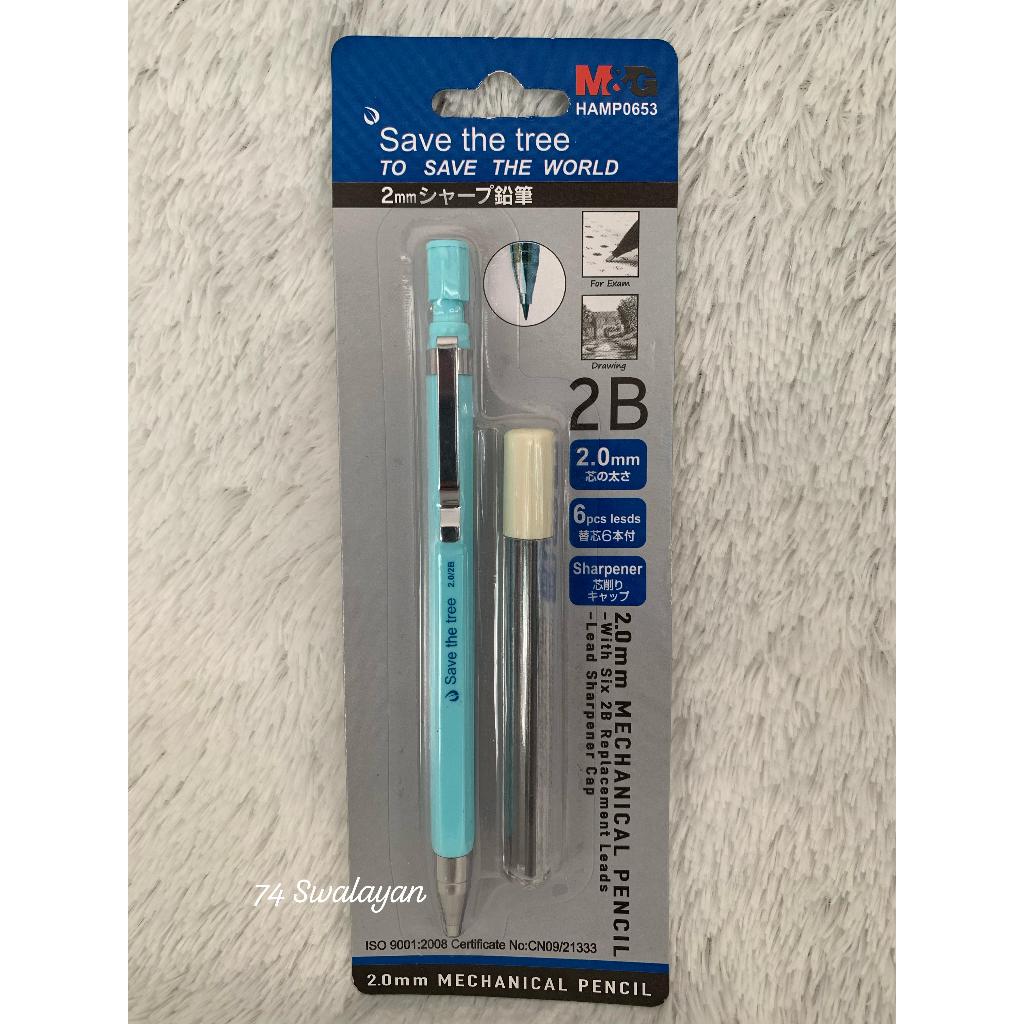 

M&G MECHANICAL PENCIL 2.0mm 2B + REFILL