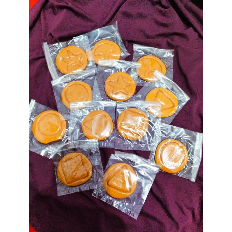 

DALGONA CANDY SQUID GAME PAKET HEMAT 50 PCS UK 6 CM