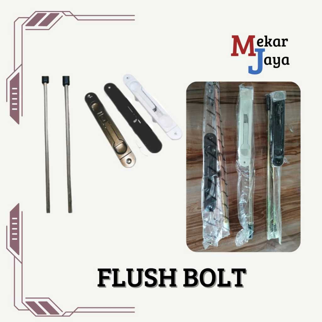 FLUSH BOLT/ GRENDEL PINTU TANAM ALUMUNIUM