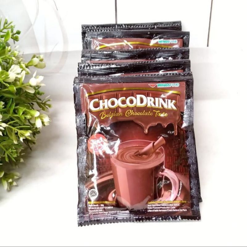 

CHOCODRINK Chocolate 1 Renceng isi 10 pcs