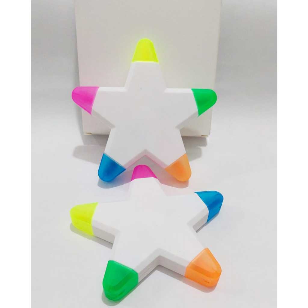 

stabillo bentuk bintang untuk promosi 5 warna ( tanpa dus / dengan dus putih)