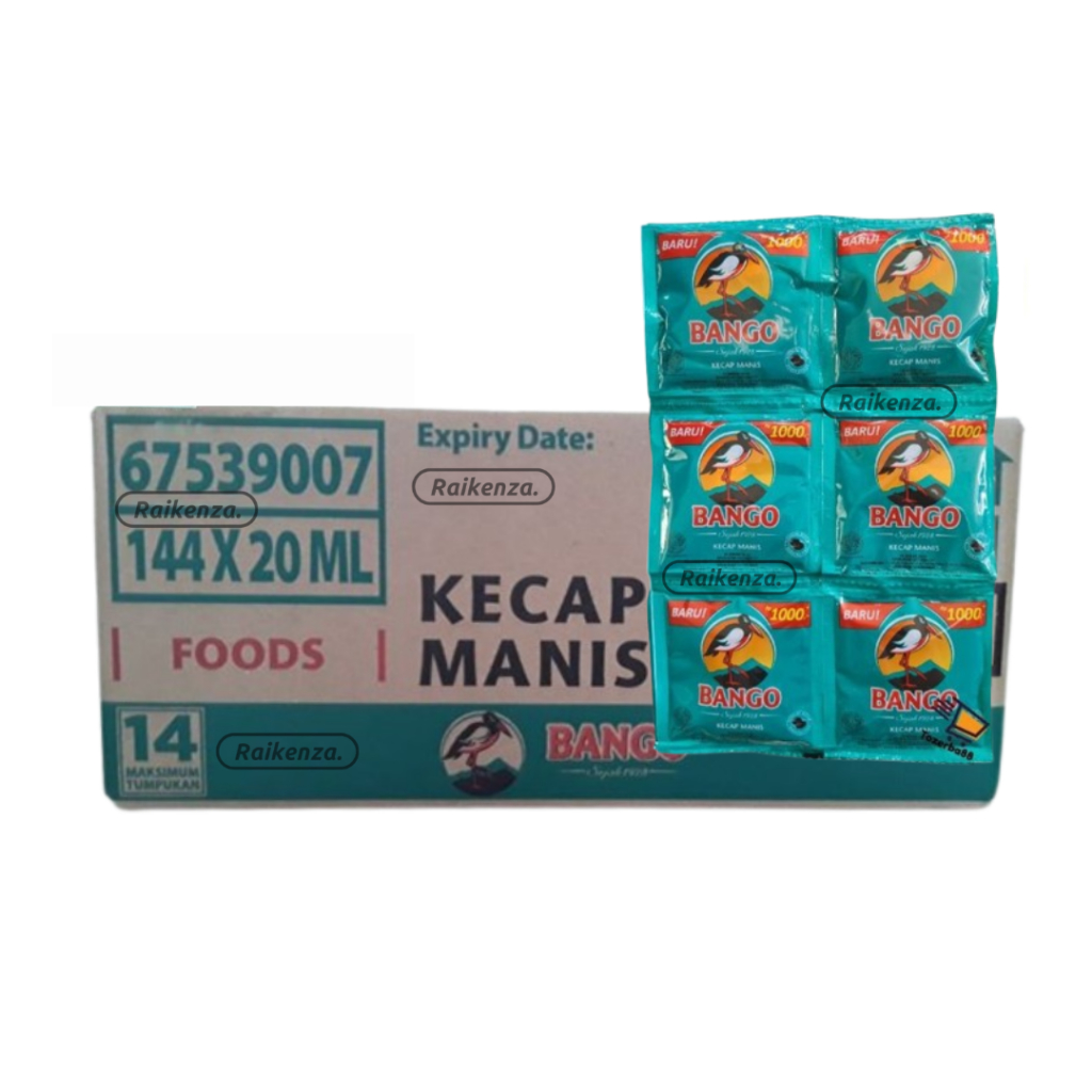 

Kecap Manis Bango Sachet 20ml 1 Dus Isi 144 Pcs ( 1 Karton )