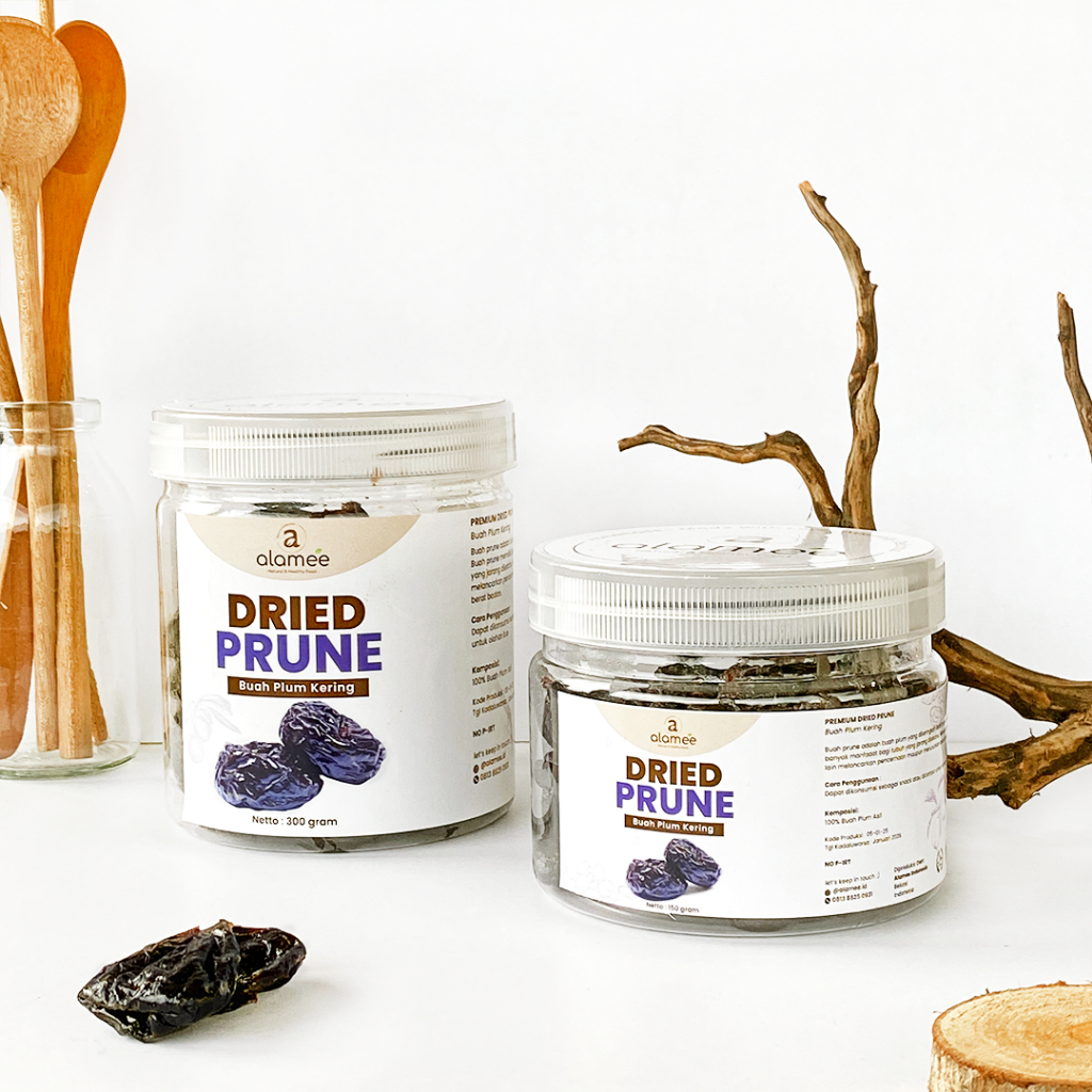 

ALAMEE Plum Kering Dried Prune Cemilan Buah Fruit Prunes