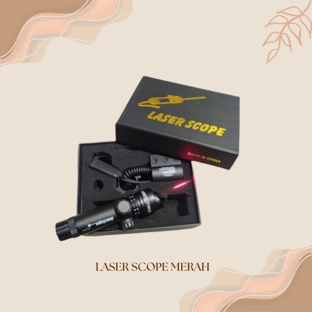 Laser scope merah - laser scope hijau
