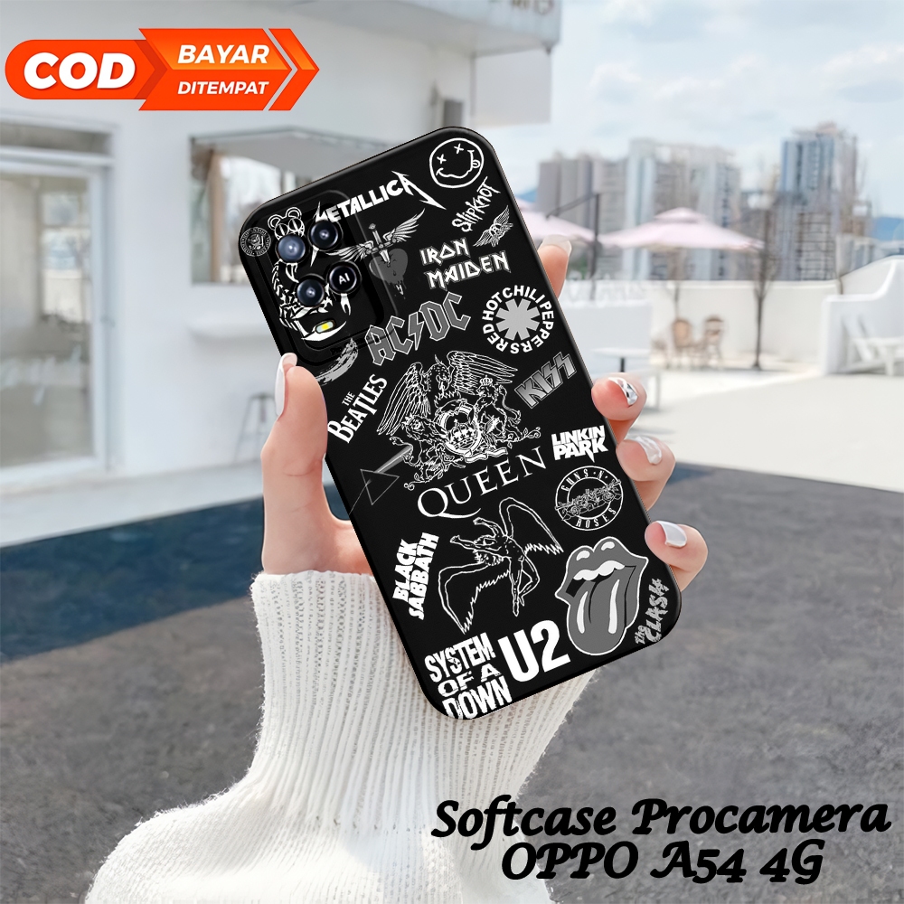 OPPO A54/A54S/A16/A16S - Softcase OPPO - Casing Handphone Terbaru - Case Hp Motif Aesthetic