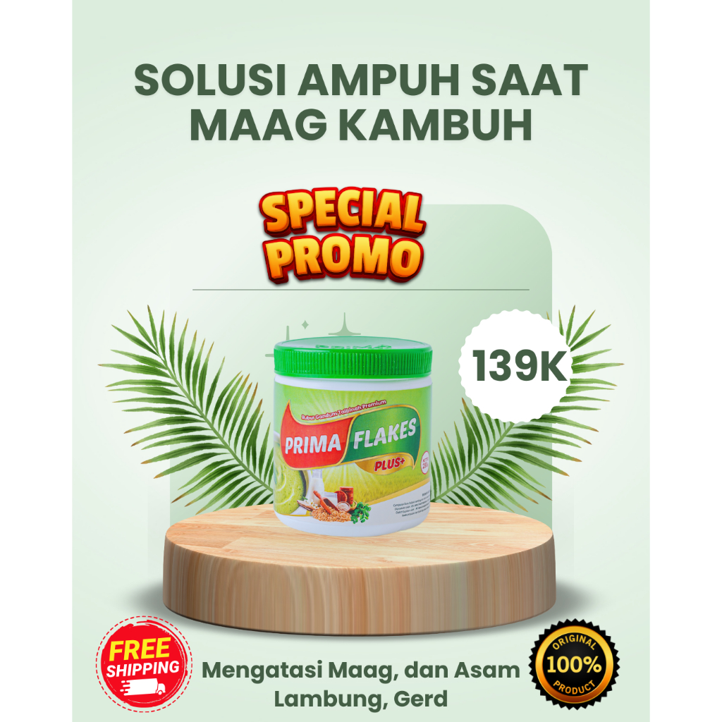 

PROMO PRIMAFLAKES UNTUK ASAM KAMBUNG GERDS LENGKAPI SERAT HARIAN