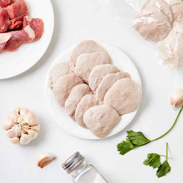 YEN Bakso Sapi Gepeng Halal 10 pcs - Baso Yen