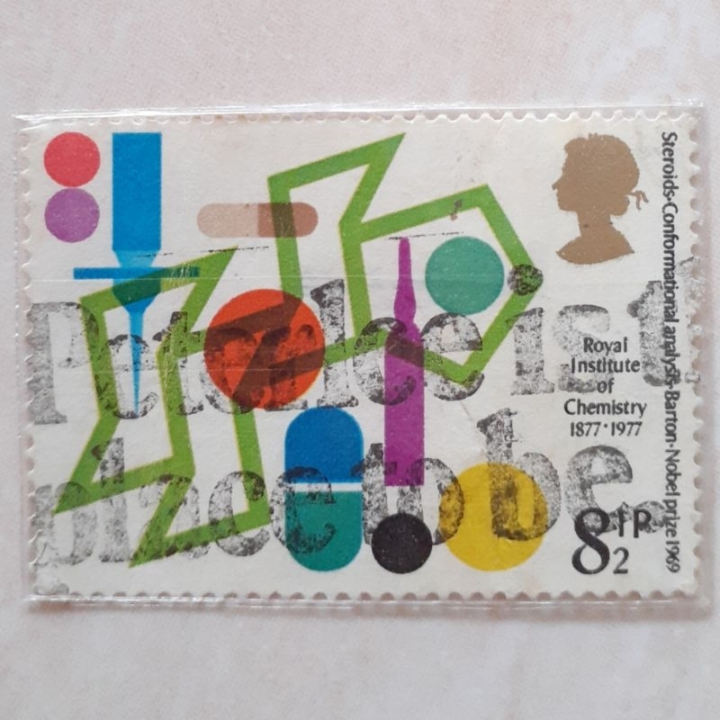 

Perangko Inggris Britania Raya & Irlandia Utara Royal Institute of Chemistry Centenary (Steroids - Conformational Analysis) Tahun 1977