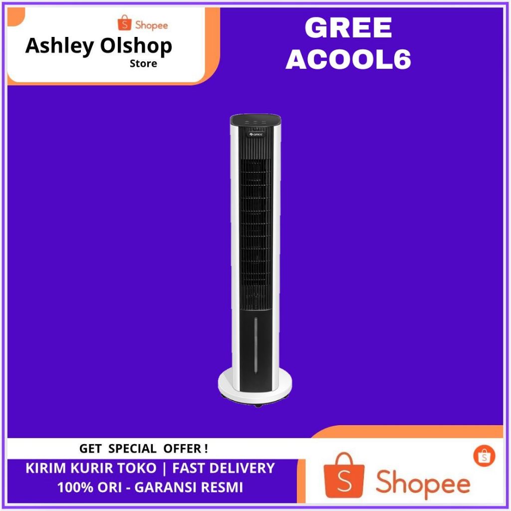Air Cooler Gree GTA-ACOOL6 Air Cooler Fan Tower Gree Acool 6 [ORI]