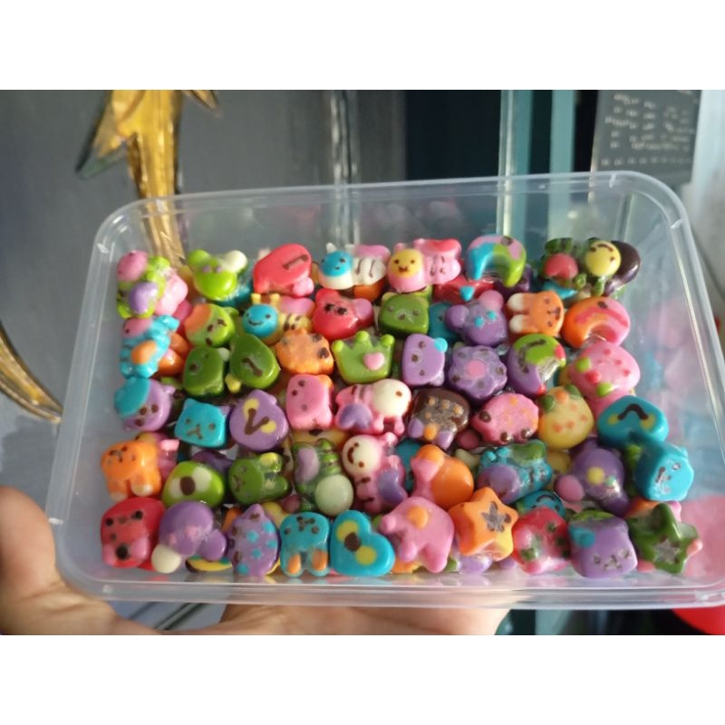 

Coklat Karakter Mini isi 250pc | Coklat Compound | Ready Medan