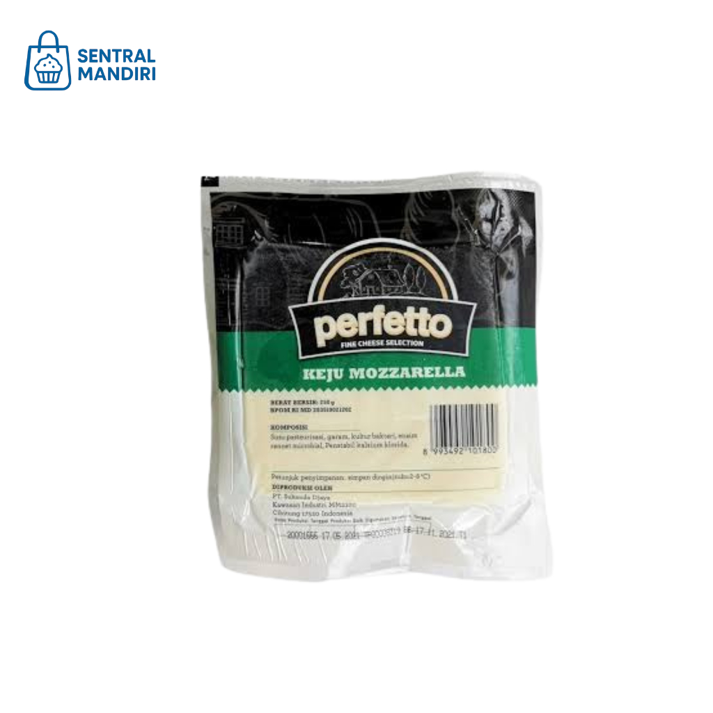 

Perfetto Keju Mozarella 250Gr Original