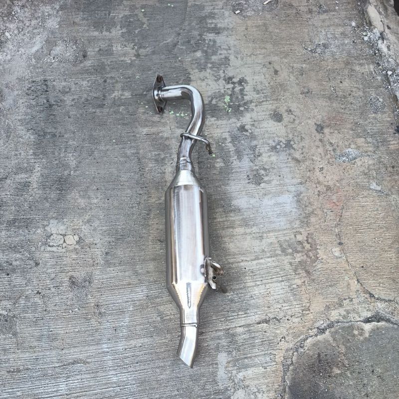 knalpot belakang yaris new/etios valco ori copotan