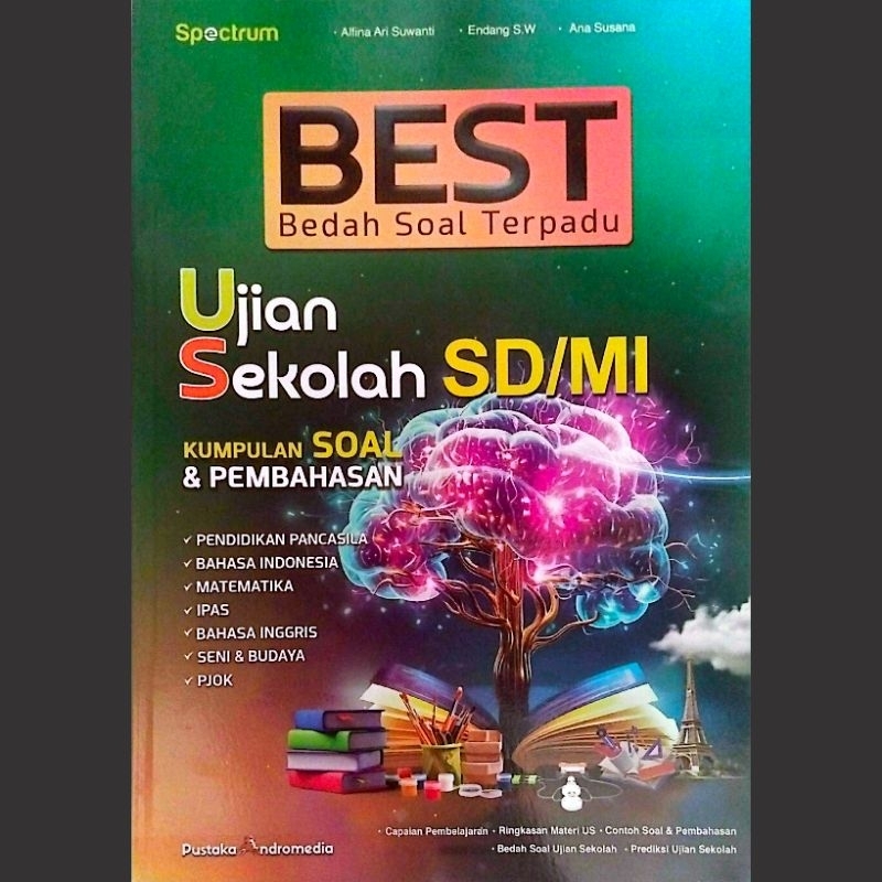 Buku Best Ujian Sekolah SD/MI kelas 6 2024-2025