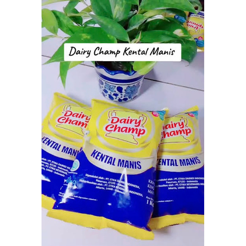 

DAIRY CHAMP KENTAL MANIS / SUSU KENTAL MANIS / SKM 1 kg