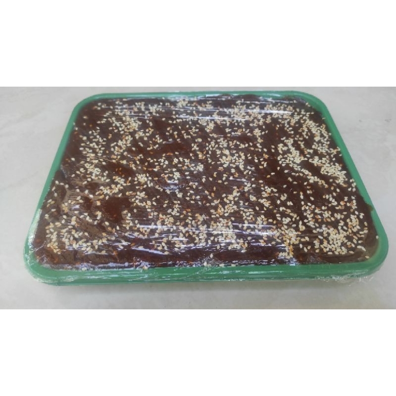 

Jenang Ketan Wijen Asli Jawa Kemasan Nampan (Loyang)