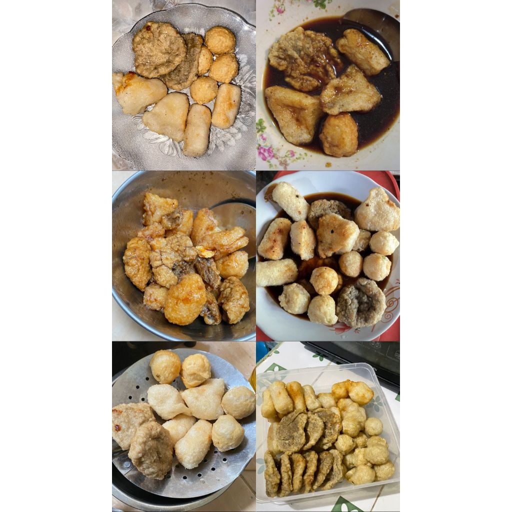 

Pempek Palembang Enak Murah Campur 50pcs Pempek Ikan Tenggiri Pempek Mix Makanan Enak Frozen Food