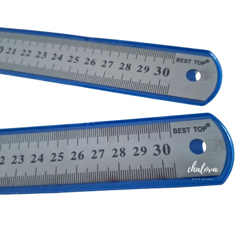 

[PCS] PENGGARIS BESI 30 CM / STAINLESS STEEL RULER / PENGGARIS BAJA / PENGGARIS PANJANG