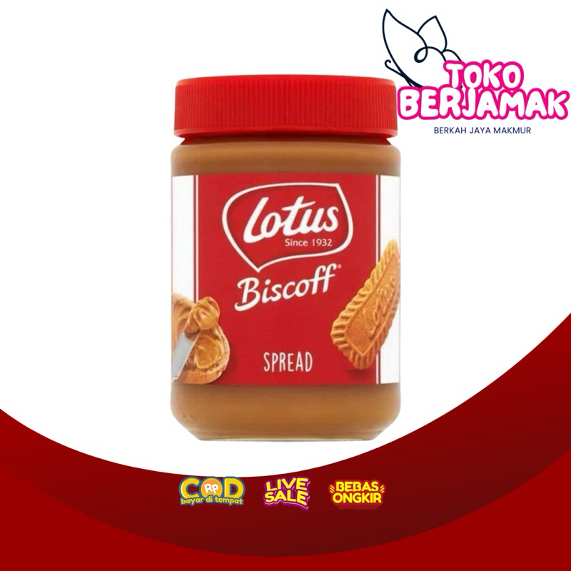 

Lotus Biscoff Spread / smooth original | 400gr selai Lotus Biscoff