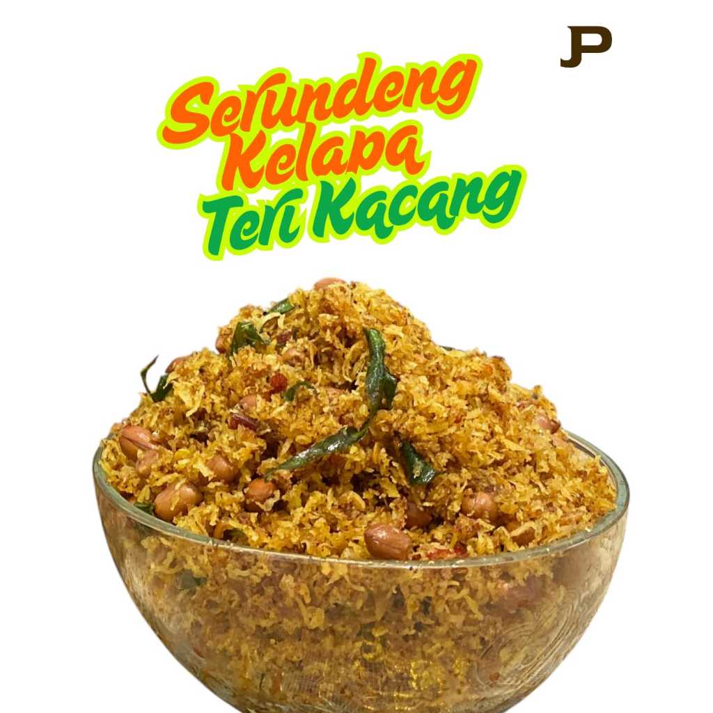 

Serundeng Kelapa Teri Kacang Gurih Manis Garing Halal Khas Bandung