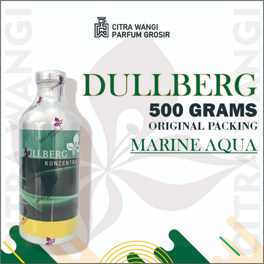 ( 500GRAM ) MARINE AQUA BY DULLBERG SEARAH AROMA BLGR AQUAMARINE KEMASAN SEGEL PABRIK 500GRAM