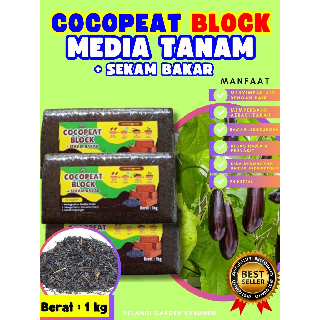 SOLUSI AMPUH  Cocopeat Halus, Cocopeat Hidroponik