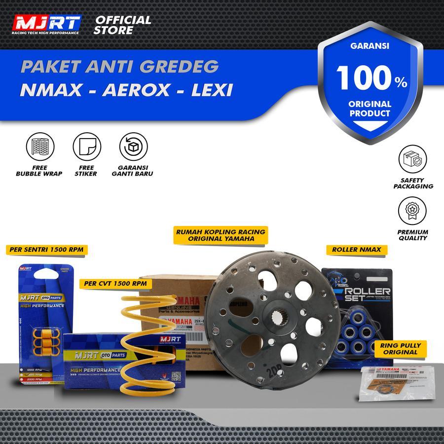 PAKET UPGRADE CVT ANTI GREDEG NMAX AEROX LEXI ORIGINAL Motor - 7 GR, NMAX 2015 - 2017