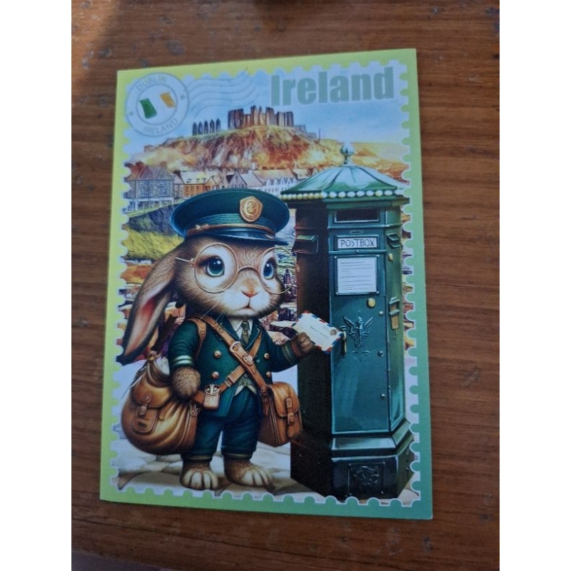 

kartu pos Wonderpost irlandia/Wonderpost series