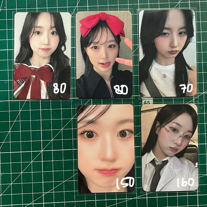 wts jual photocard nmixx haewon benefit