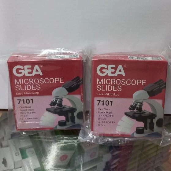 Objek Glass 7101 Kaca Mikroskop Microscope Slides 7101