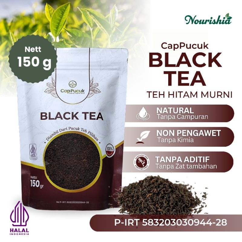 

Teh Hitam Cap Pucuk 150g Premium Teh Herbal/ Black Tea "CAP PUCUK" 150g