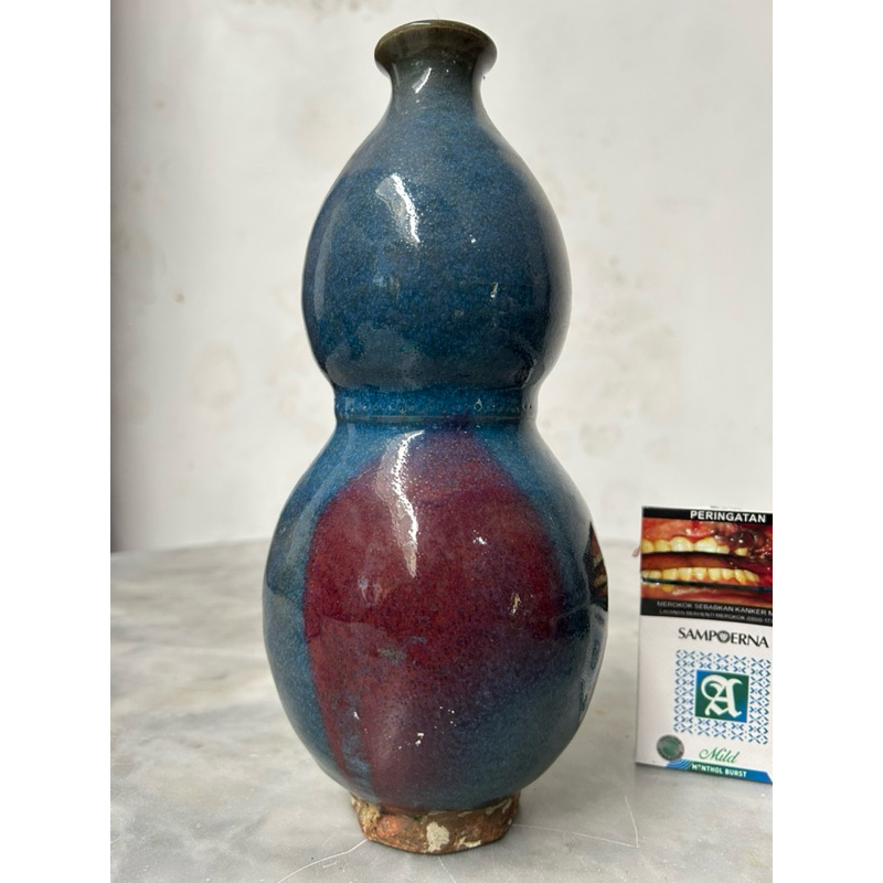 Keramik China Kuno Dinasty Vas Guci Junyao flambe Antik