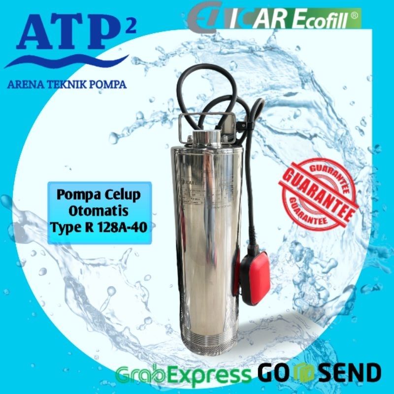 Icar Ecofill R 128-40 Pompa Submersible Pompa Celup Pompa Celup Otomatis