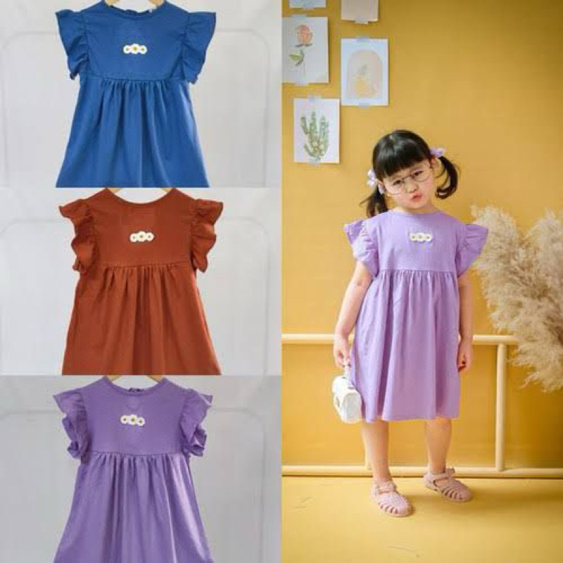 1 LUSIN PROMO BAJU ANAK PEREMPUAN DRESS ANAK PEREMPUAN CEWEK