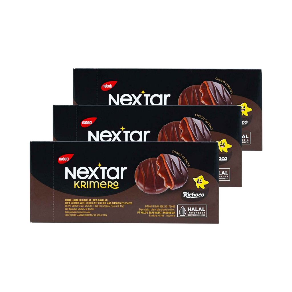 

3Pcs Nextar Krimero Richoco 80 Gram