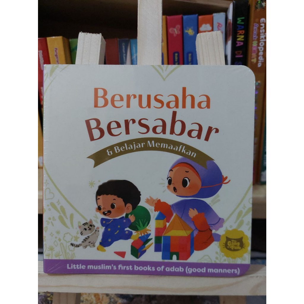 [TGOF] BOARDBOOK TGOF || Berusaha Sabar dan Belajar Memaafkan || Buku Cerita Anak Muslim Sunnah Boar
