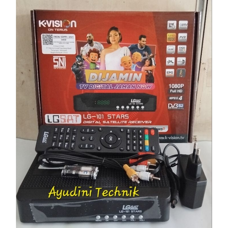 Receiver Kvision GOL LGSAT LG-101 STARS