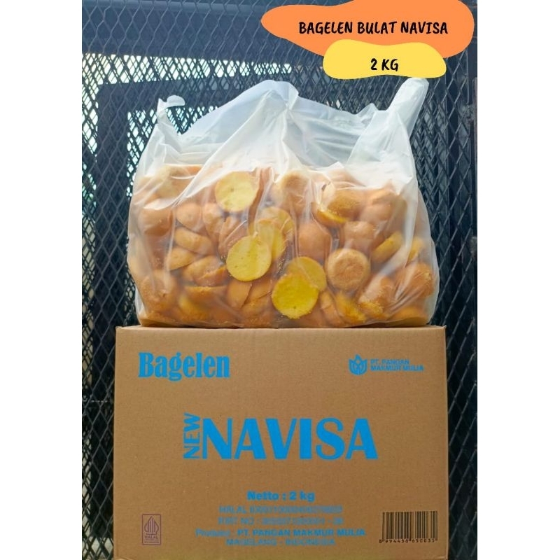

ROTI BAGELEN NAVISA 2 KG/ SNACK ROTI BAGELEN NAVISA 2 KG