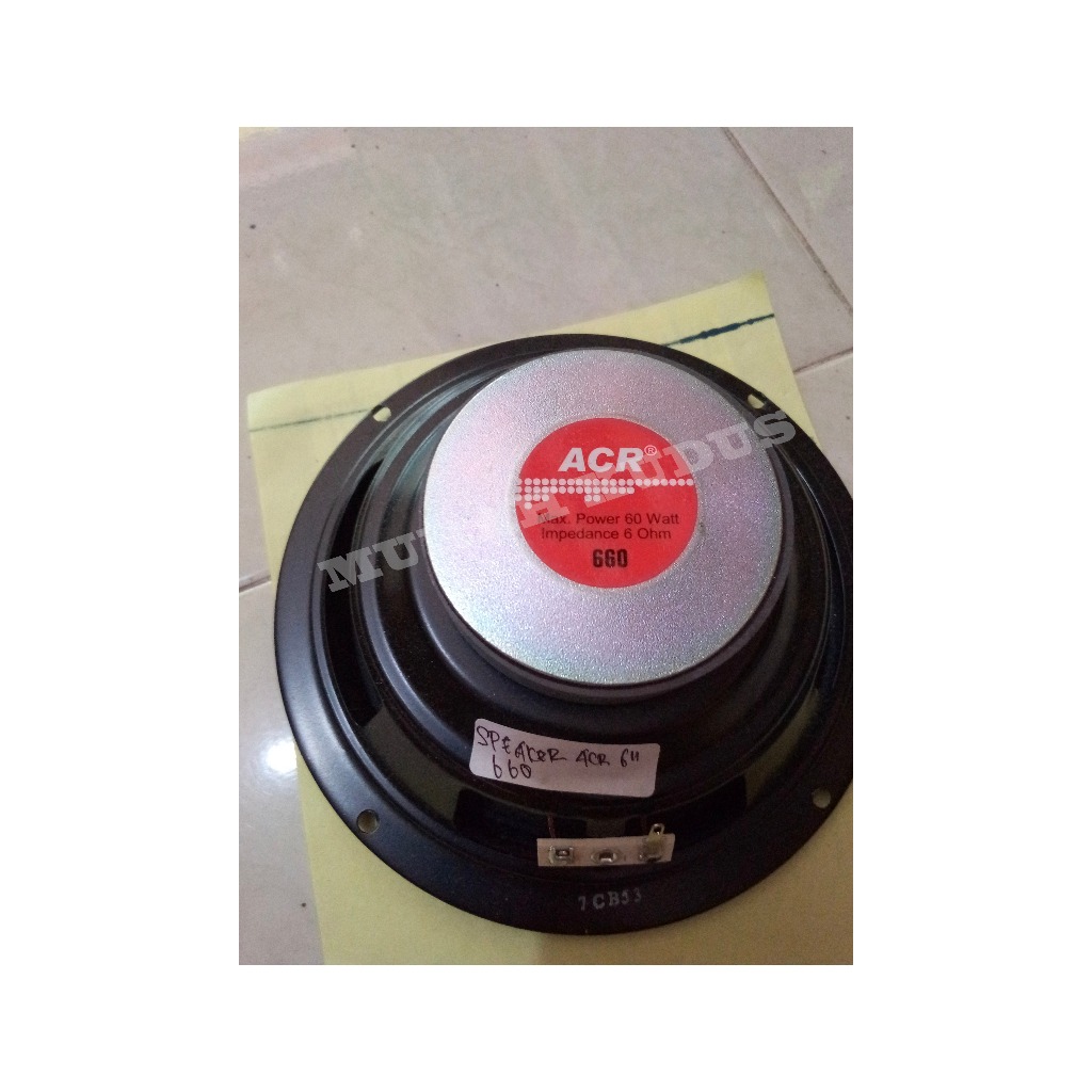SPEAKER ACR 6 INCH 660 WOFER