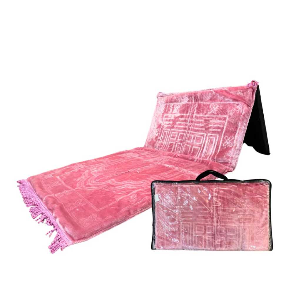 sajadah sandar polos /sajadah sandar empuk /sajadah polos empuk sandar