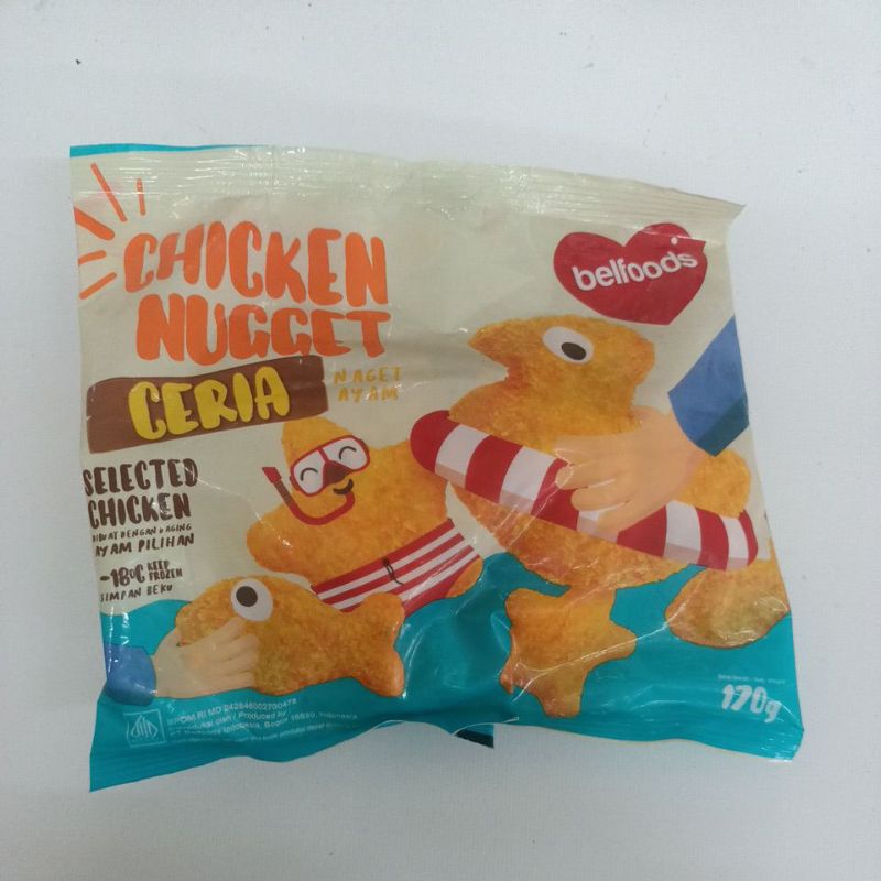 

Chiken nugget ceria/naget ayam 170gr