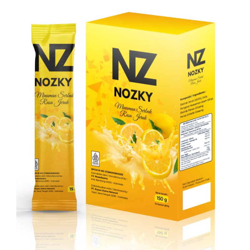 Nozky Agneta Serbuk Ginseng,pengganti Agneta Redwine(5 sachet)