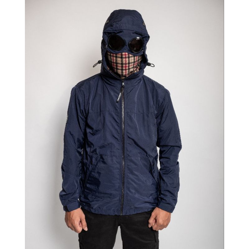 Troublemaker - Goggle Jacket - Blitzkrieg Navy - Jaket Outdoor Waterproof