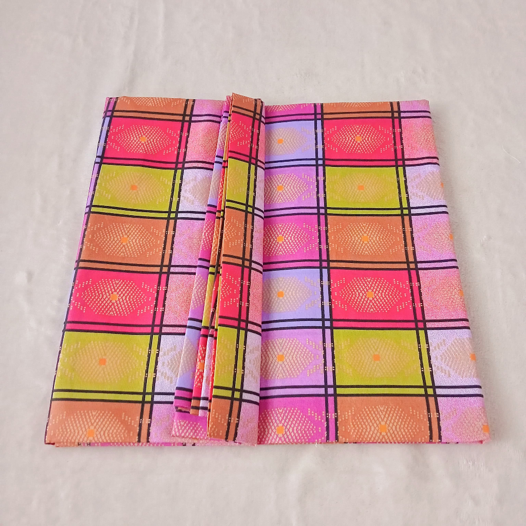 Terlaris Sarung Bugis Kotak / Sarung Baju Bodo Wanita / Sarung Baju Adat Bugis